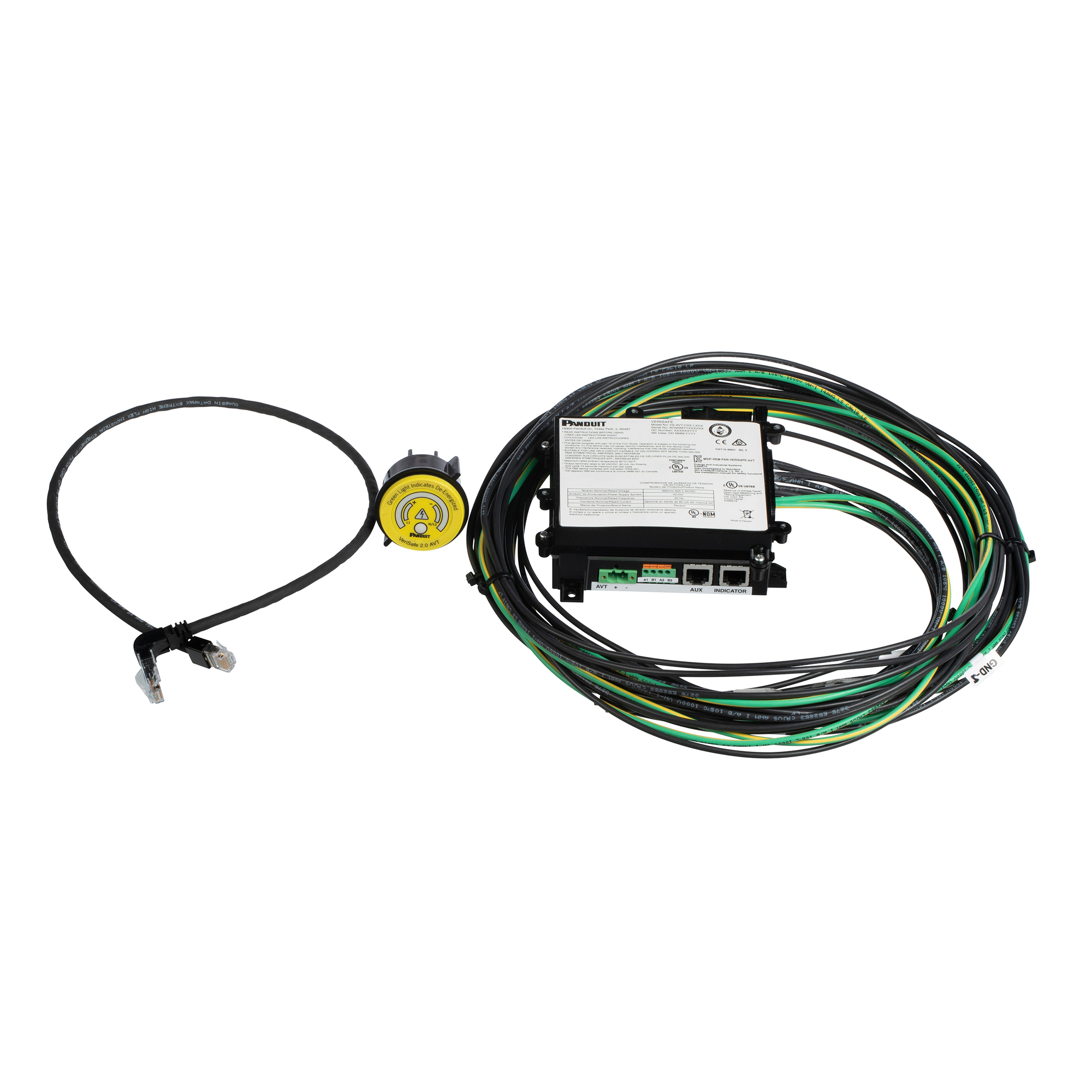 VS2-AVT-1PF-02 Single Phase AC/DC Absence of Voltage Tester, Lithium Battery, 1000/1000 V AC/DC Max Measurable