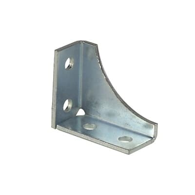 AB213 Superstrut 200 Left Facing Universal Shelf Angle Bracket, (5) Holes, 3-1/2 in L x 1-5/8 in W x 1/4 in THK, Steel