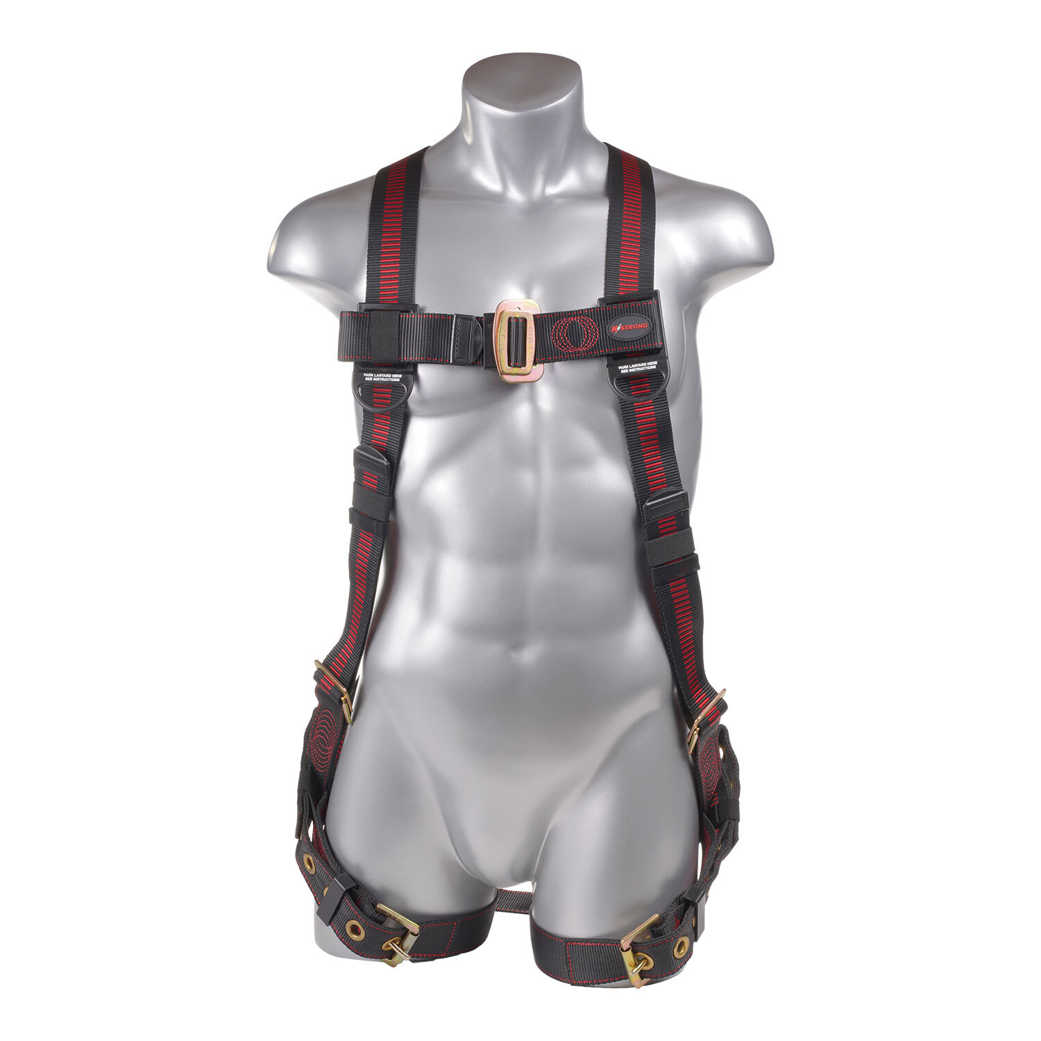 Kapture Elite 5-Point Full Body Harness, Dorsal D-ring, TB Legs - M-L (ANSI)