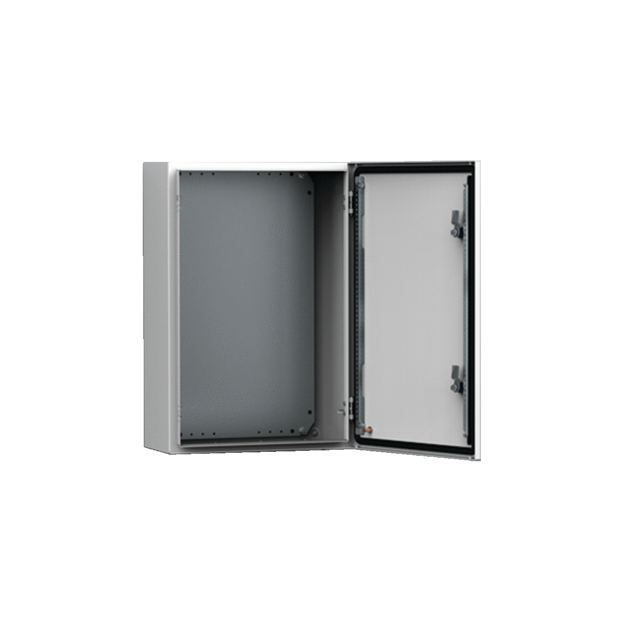 MAS0303021R5 1-Door Wall Mount Enclosure, 300 mm W x 210 mm D x 300 mm H, NEMA 4/12/13/IK10/IP66 NEMA Rating, Mild Steel