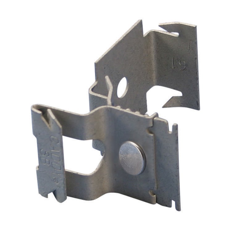 MFO Fixed Depth Riveted Flush to Stud Face Snap-On Switch Box Support, Stud Mount, Spring Steel, Caddy Armor