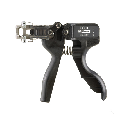 TGJT Fiber Termination Tool, For Use With TG Style Jack Module, 20% Glass Filled Nylon, Black
