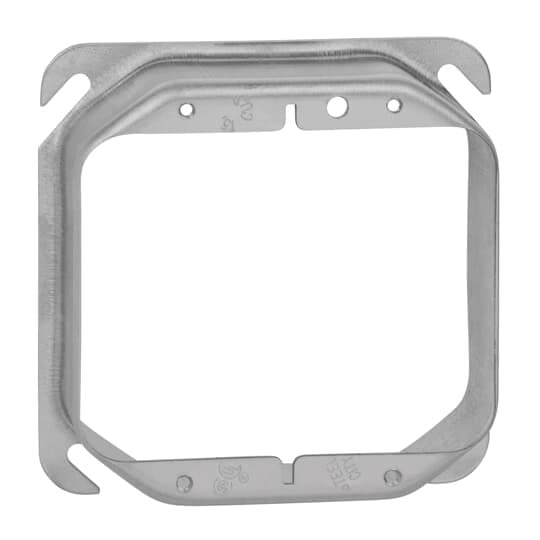 52-C-21 Steel City Device Cover, 4 in L x 4 in W, Steel