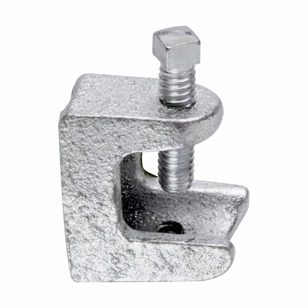 531 Beam Clamp/Insulator Support, 1 in Conduit, 230 lb Load, Malleable Iron, Zinc Plated