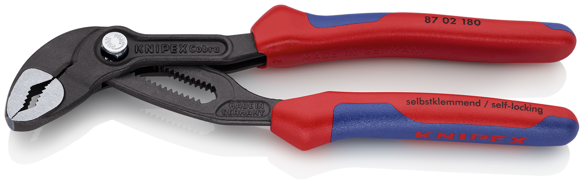 Cobra Water Pump Pliers, 7 1/4 in., Multi-Component