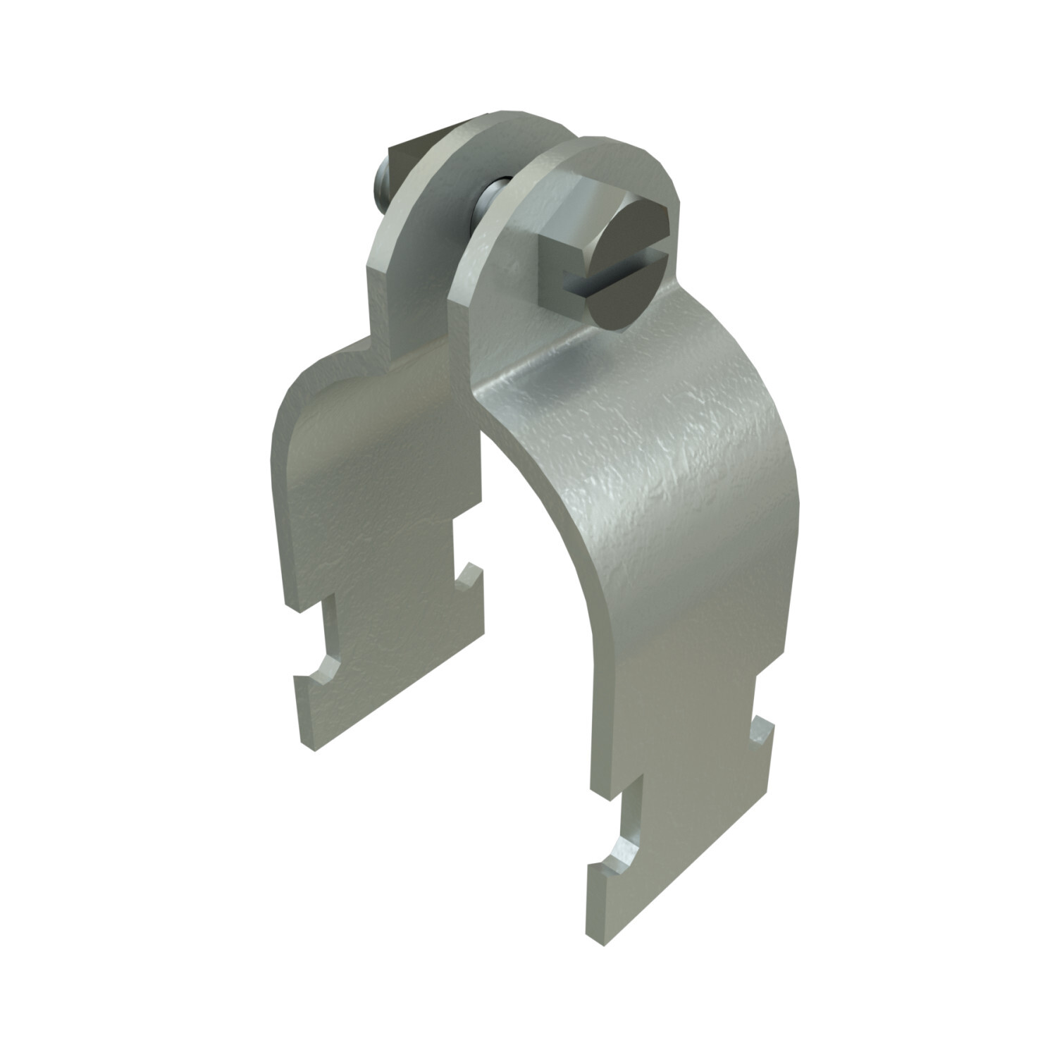 P1427-HG Pipe Clamp, 3/4 in Conduit, 400 lb Load, 0.922 in OD, HRPO Steel