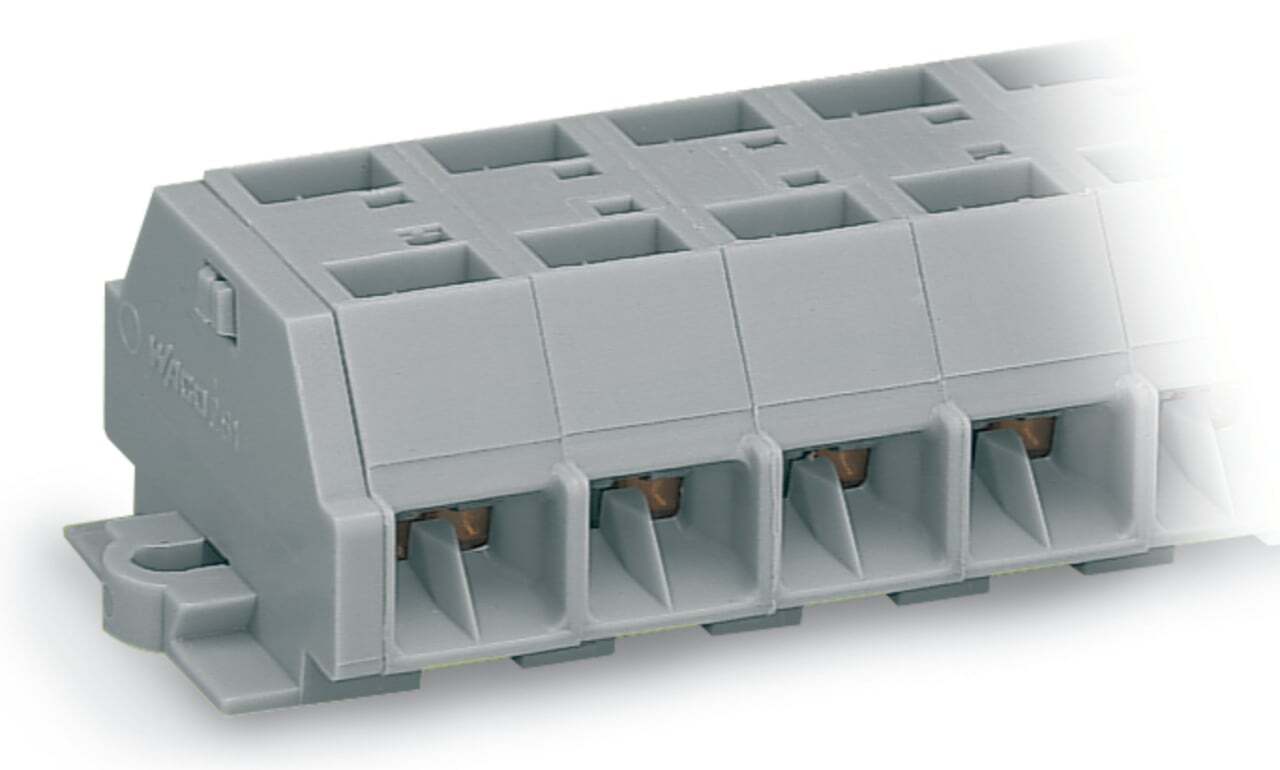 261-202 Operating Tool Terminal Strip, 28 to 14 AWG Conductor, 0.31 to 0.35 in L, Polyamide