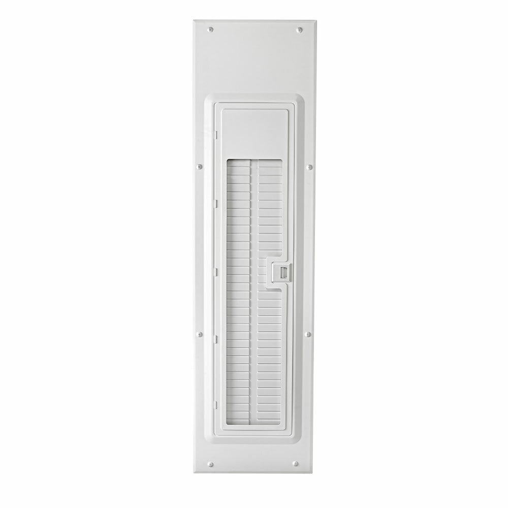 LDC66-W 66-Space Cover and Door With Mounting Hardware and Window, 15-1/2 in W x 56 in H, Flush/Surface Mount, Steel