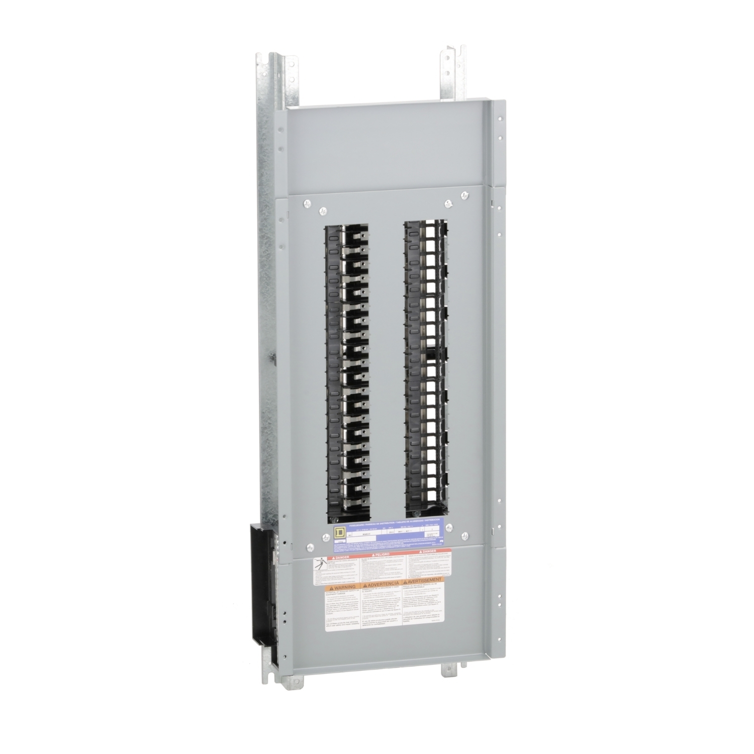 NQ42L2C NQ Series 1-Phase Panelboard Interior, 240 V AC/48 V DC, 225 A, 42 Spaces, 100 kA SCCR