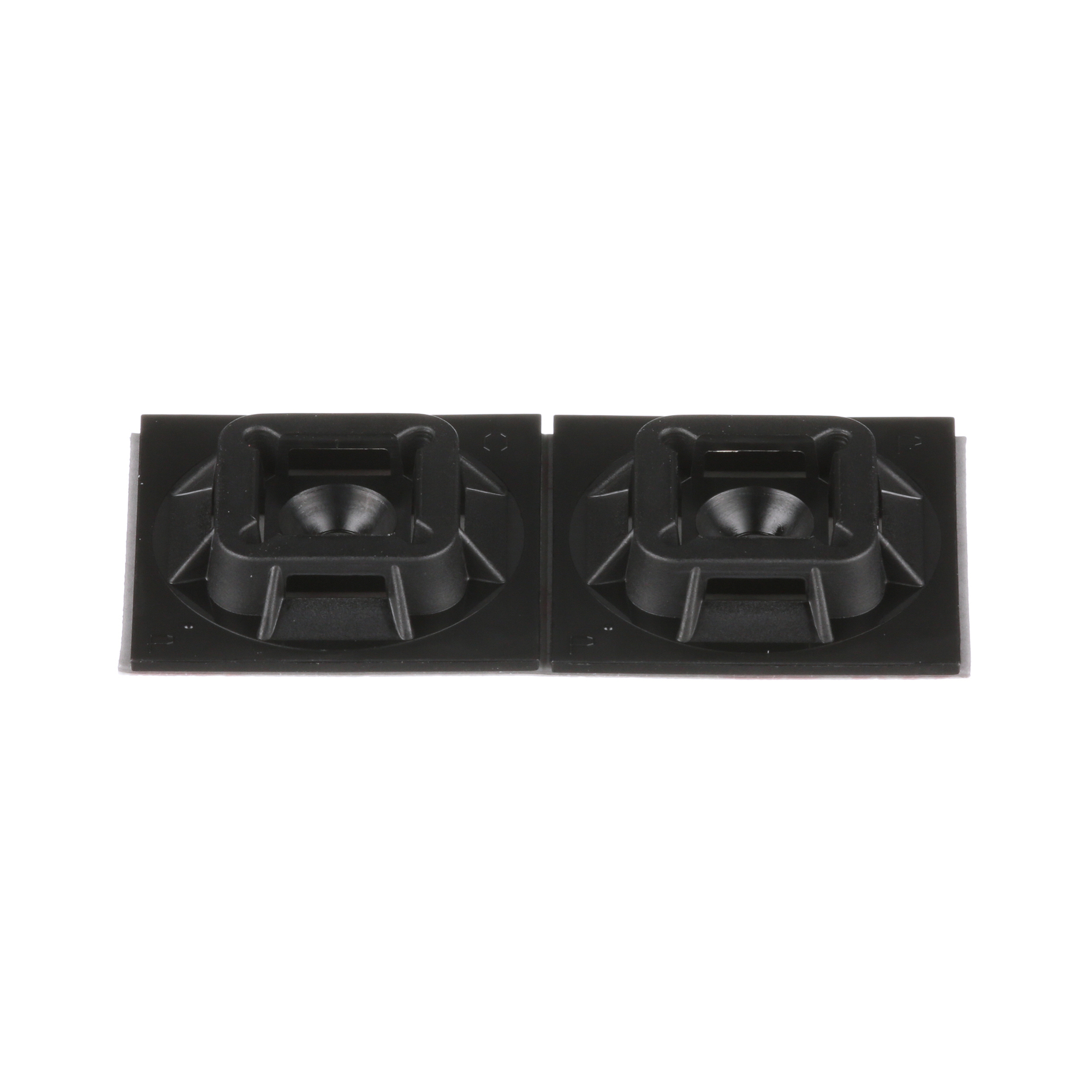 Super-Grip SGABM25-AT-C0 Super-Grip Mount, Black, UV PA6.6, Acrylic Adh., 1x1"