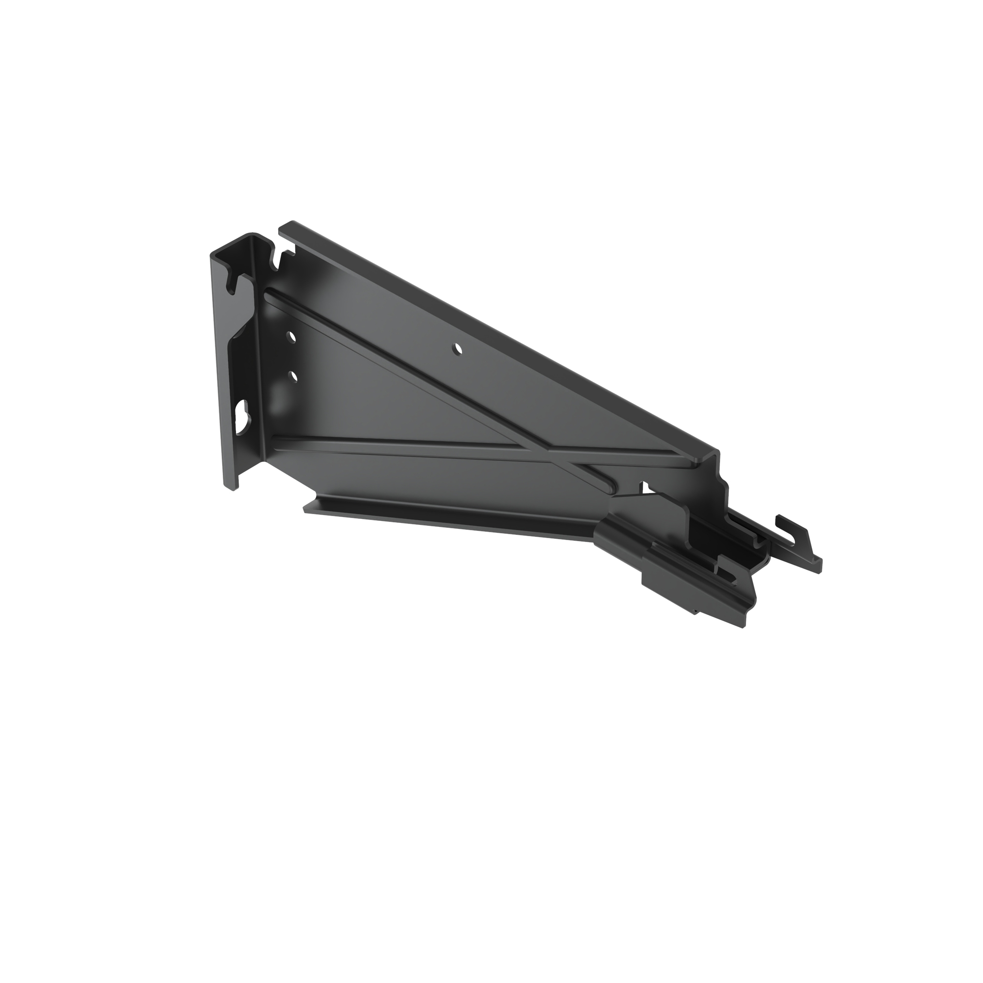 WGCB12BL Wyr-Grid Cantilever Bracket, 14.7 in L x 2.22 in W x 6.93 in H, For Use With Pathway System