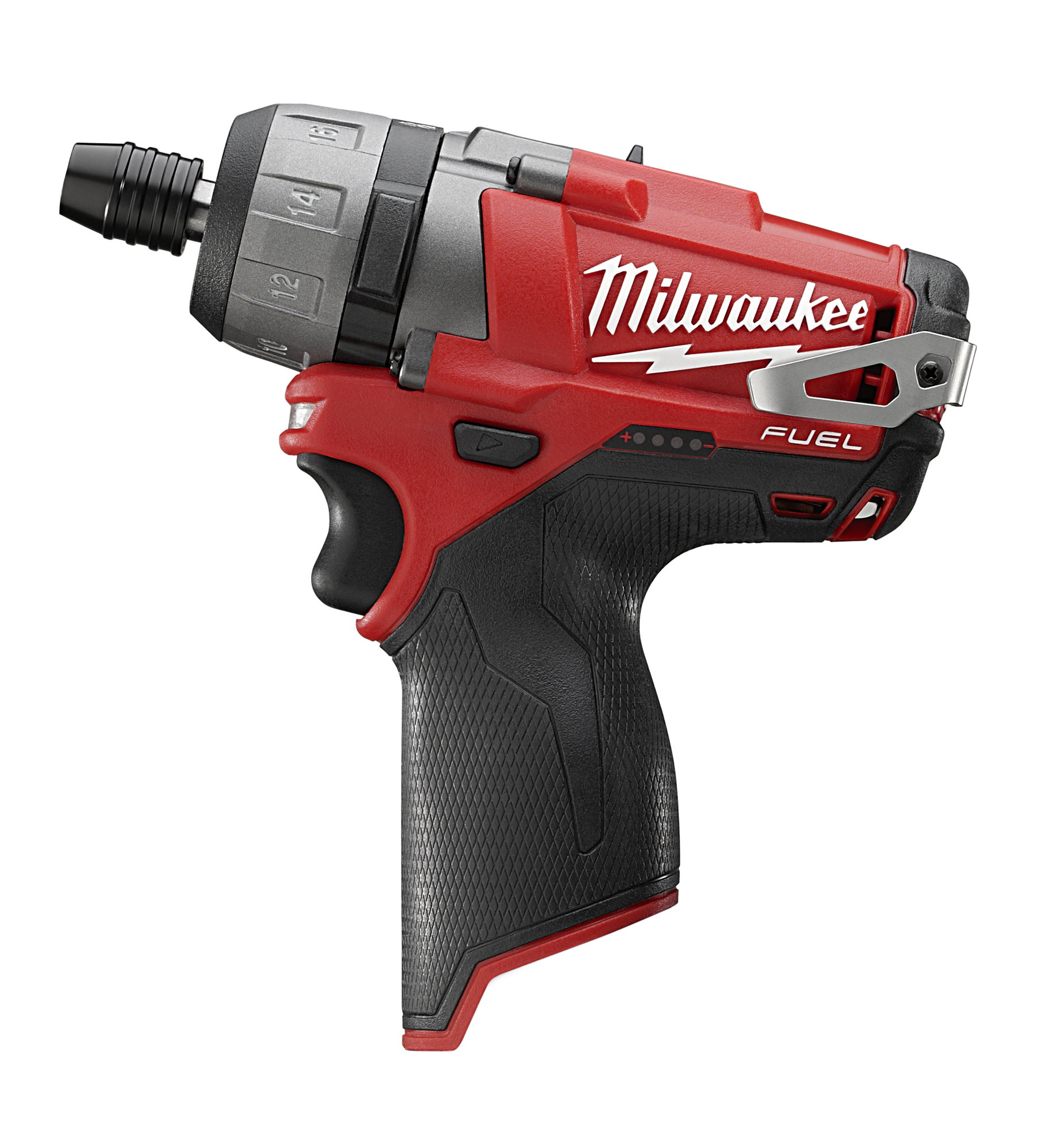 2402-20 M12 Fuel Compact Cordless Screwdriver, 1/4 in Chuck, 12 V DC, 325 in-lb Torque, Li-Ion Battery