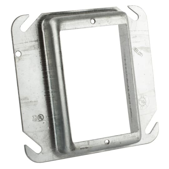52-C-49-1 Steel City Tile Wall Cover, 4 in L x 4 in W, Steel