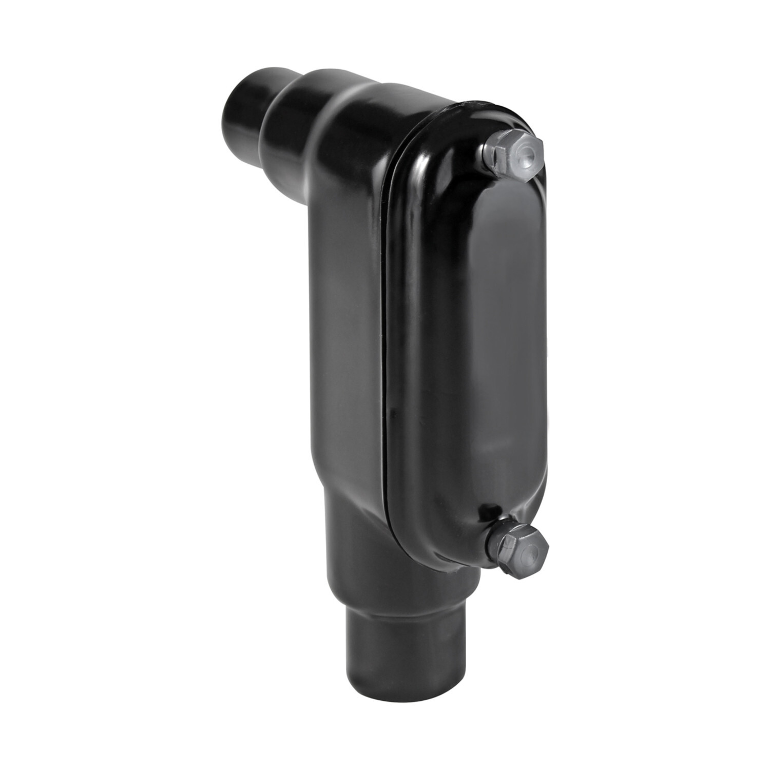 PV3000LB888 Type LB Conduit Body With Cover, Screws, 3 in Hub, 8, Steel, Galvanized/PVC Coated
