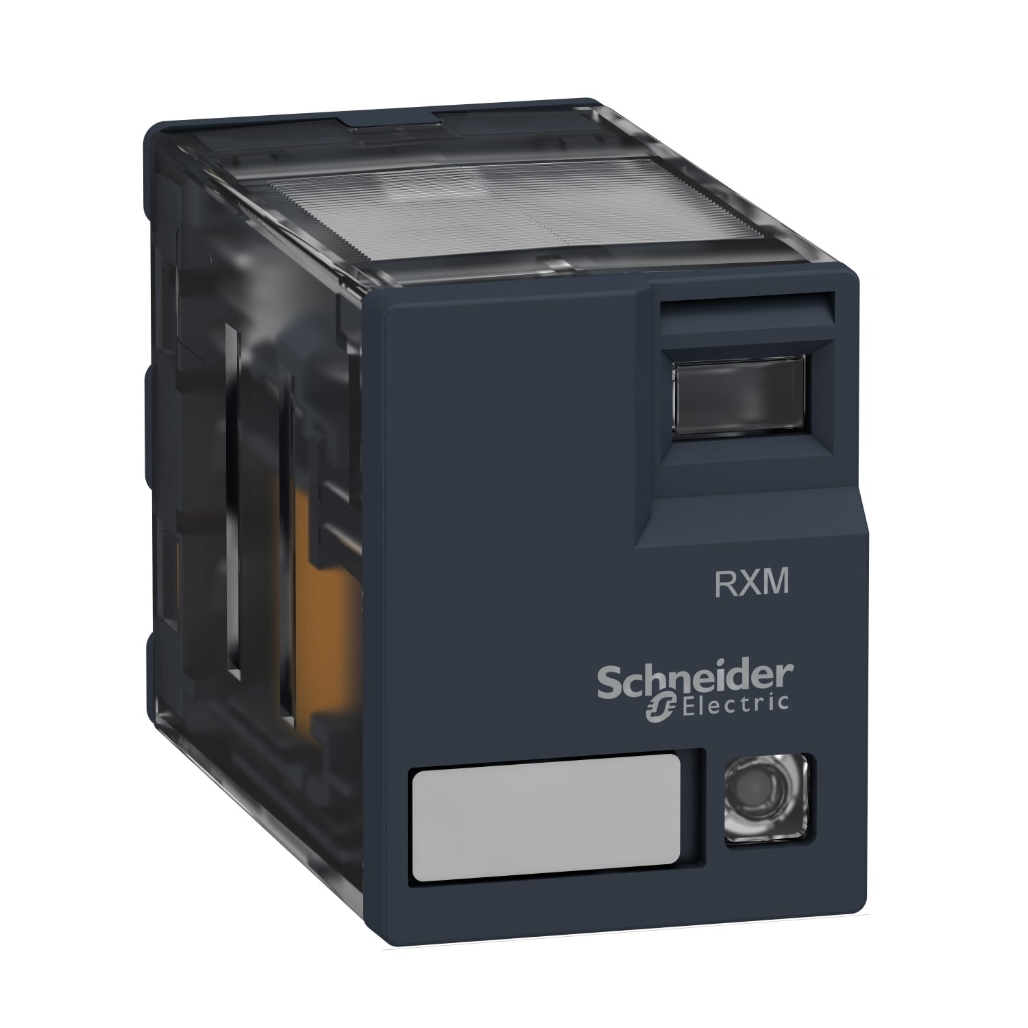 RXM4AB3F7 Miniature Relay, 6 A, 4 Form C 4PDT Contact, 120 VAC V Coil
