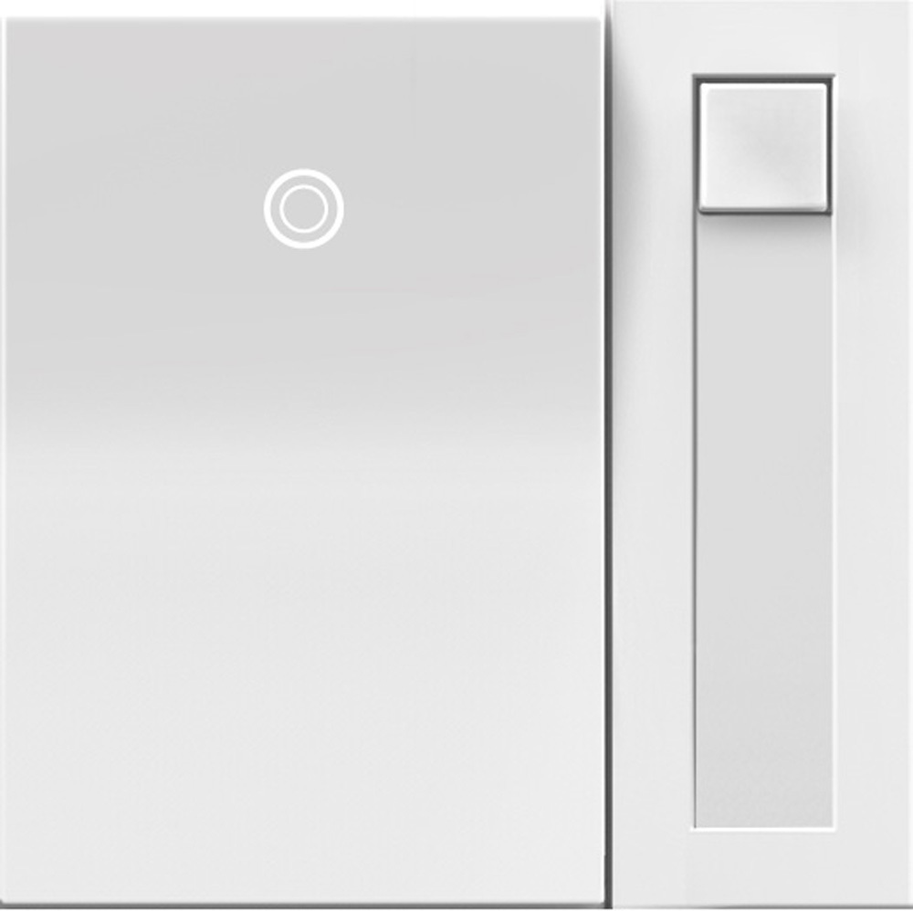 ADPD703HW4 Adorne Paddle 2-Wire 3-Way Dimmer Switch, 120 V, 1 Poles, White