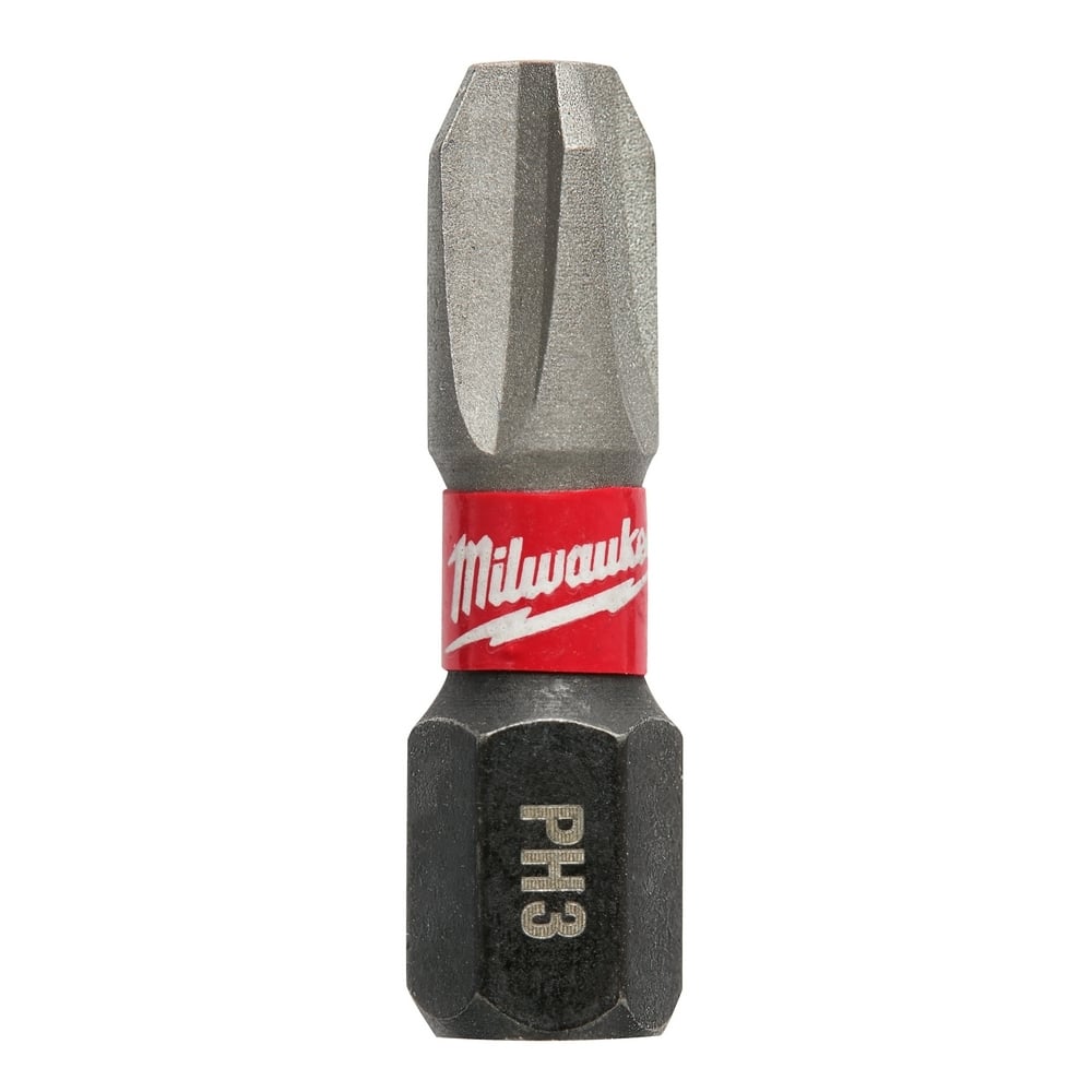 48-32-4413 Shockwave Impact Duty Impact Insert Bit, #3 Phillips Point, 1 in OAL, 1/4 in, Alloy Steel
