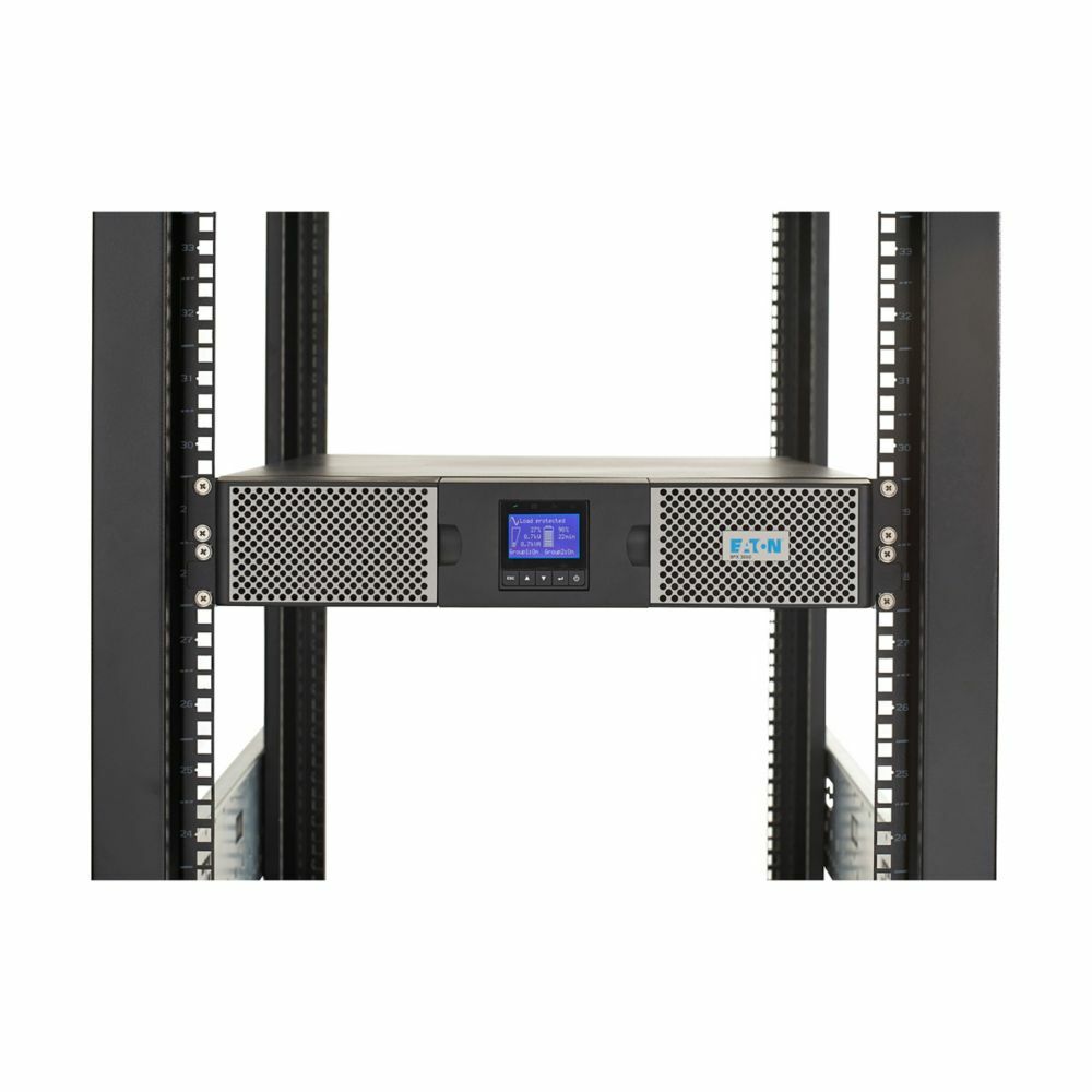 9PX2000RT 2U Double Conversion Online Uninterruptible Power Supply, 120 V AC Input, 120 V AC Output, 2000 VA, 1800 W Power Rating, 8 min Backup, 7 Outlets