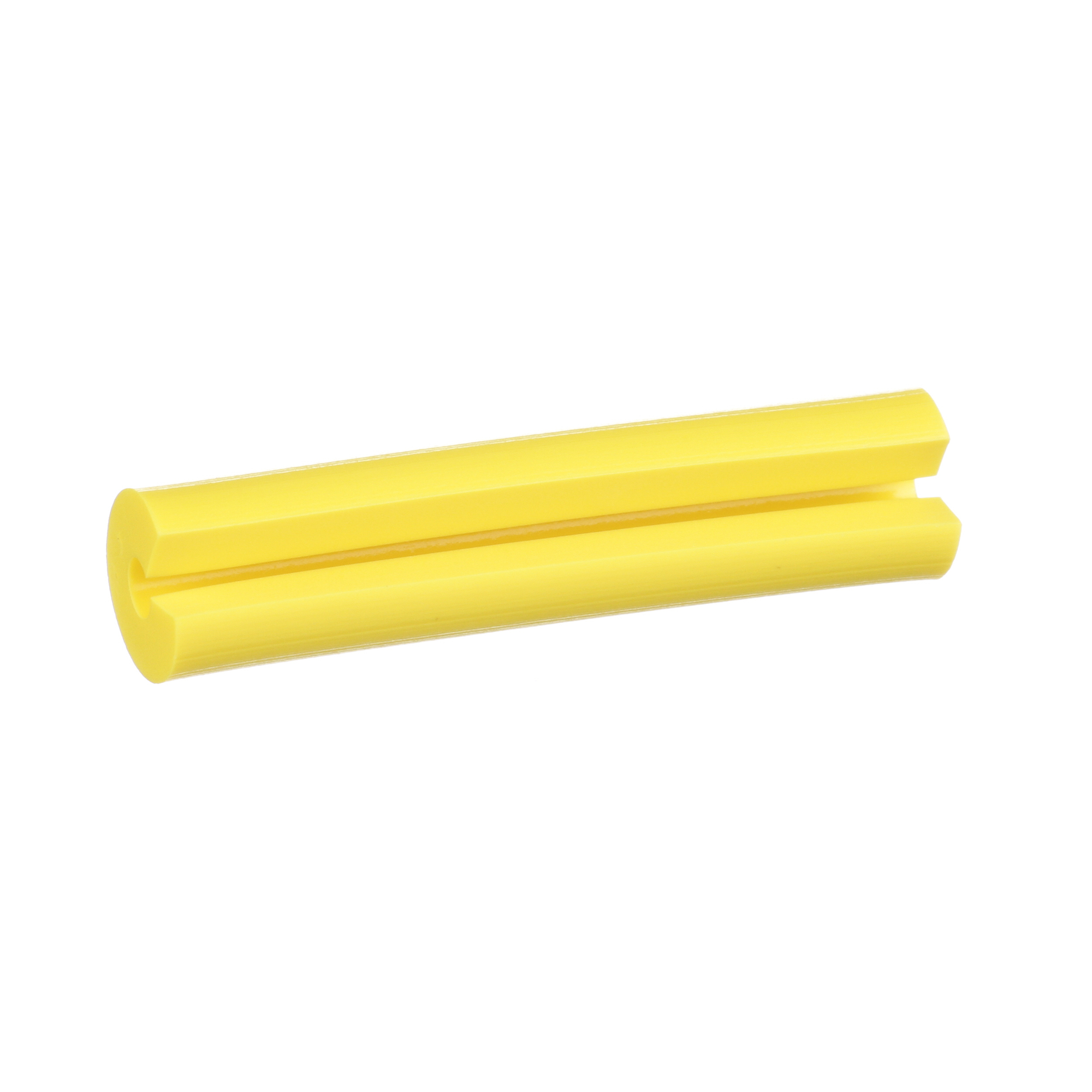 LabelCore NWSLC-2Y Identification Sleeve, Flexible PVC, Yellow, 1"x1.25", PK100