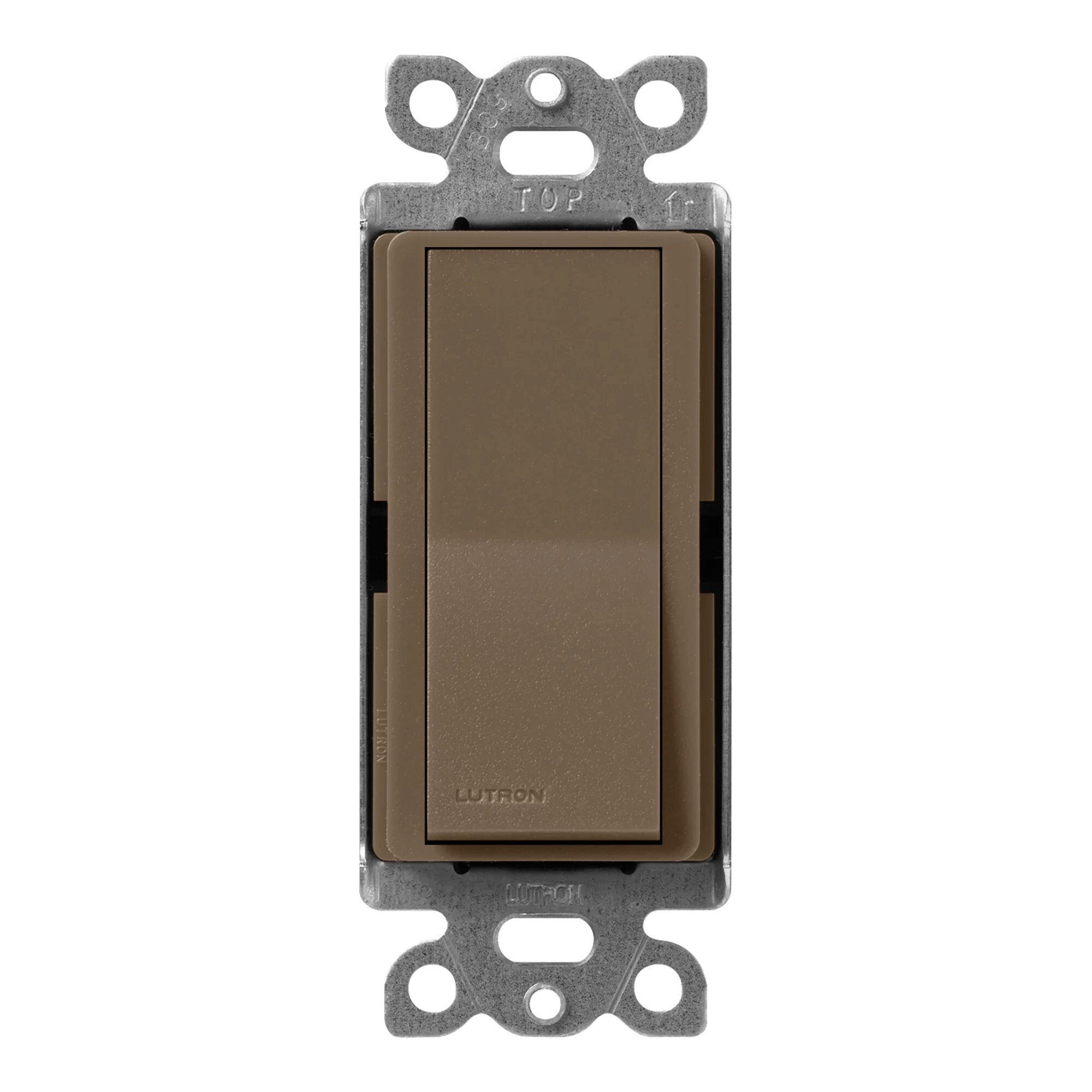 SC-1PS-EP Claro On/Off Rocker Switch, 1 Pole, 15 Amp, Satin, Espresso