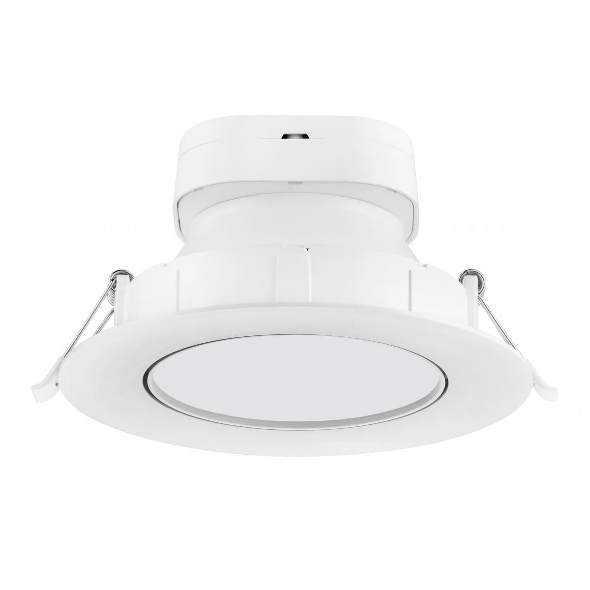 S11713 Square Downlight, LED Lamp, 9 W Fixture, 5.91 x 5.91 in Ceiling Opening, 120 V, Aluminum Housing