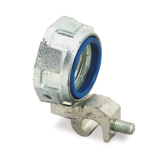 3995 T&B Grounding Bushing, 6 to 4/0 AWG AC Cable, 3-1/2 in Trade, Malleable Iron, Electro-Zinc Plated