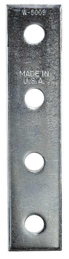 SFP4 Flat Plate Fitting, 4 Holes, 7-1/2 in W, Cold Formed Steel
