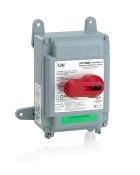 MS4X-403 Powerswitch MS4X Non-Fused Non-Grounding Manual Motor Starter, TPST Action, 3 Poles, NEMA 4X/IP67 Enclosure