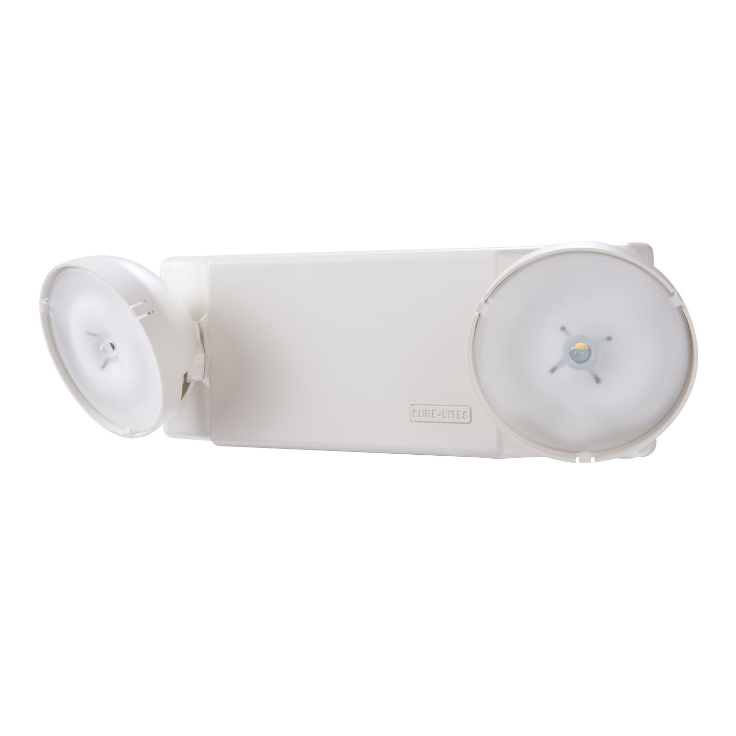 SEL50R7SD Sure-Lites Circular Head Self-Diagnostic Emergency Light, LED Lamp, 120 to 277 V AC, Polycarbonate
