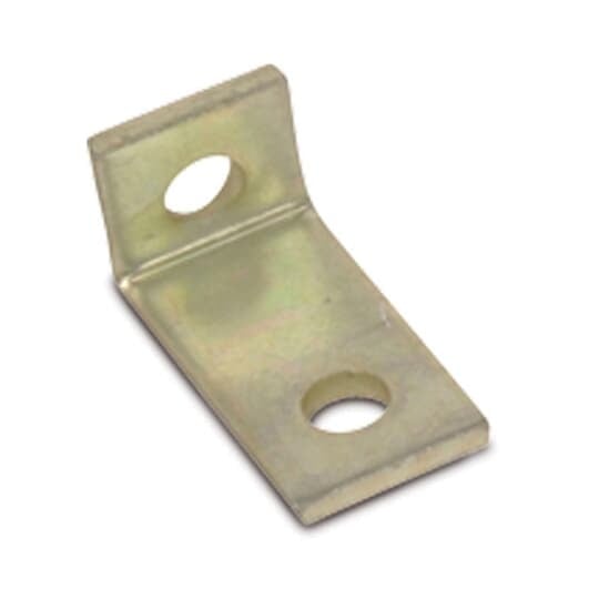 B-915 Kindorf Angle Connector, 3 Holes, 3 in L x 1-1/2 in W, Steel