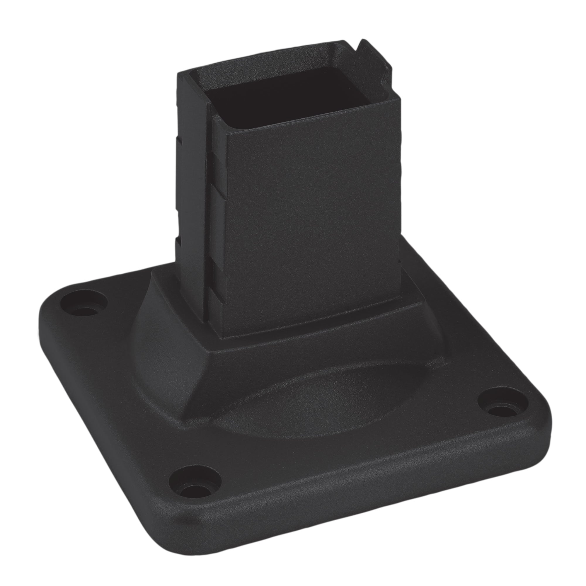 S1MWF Syspend CS5 Wall Flange, For Use With SYSPEND 180-MAX Suspension System, Die Cast Aluminum, Black
