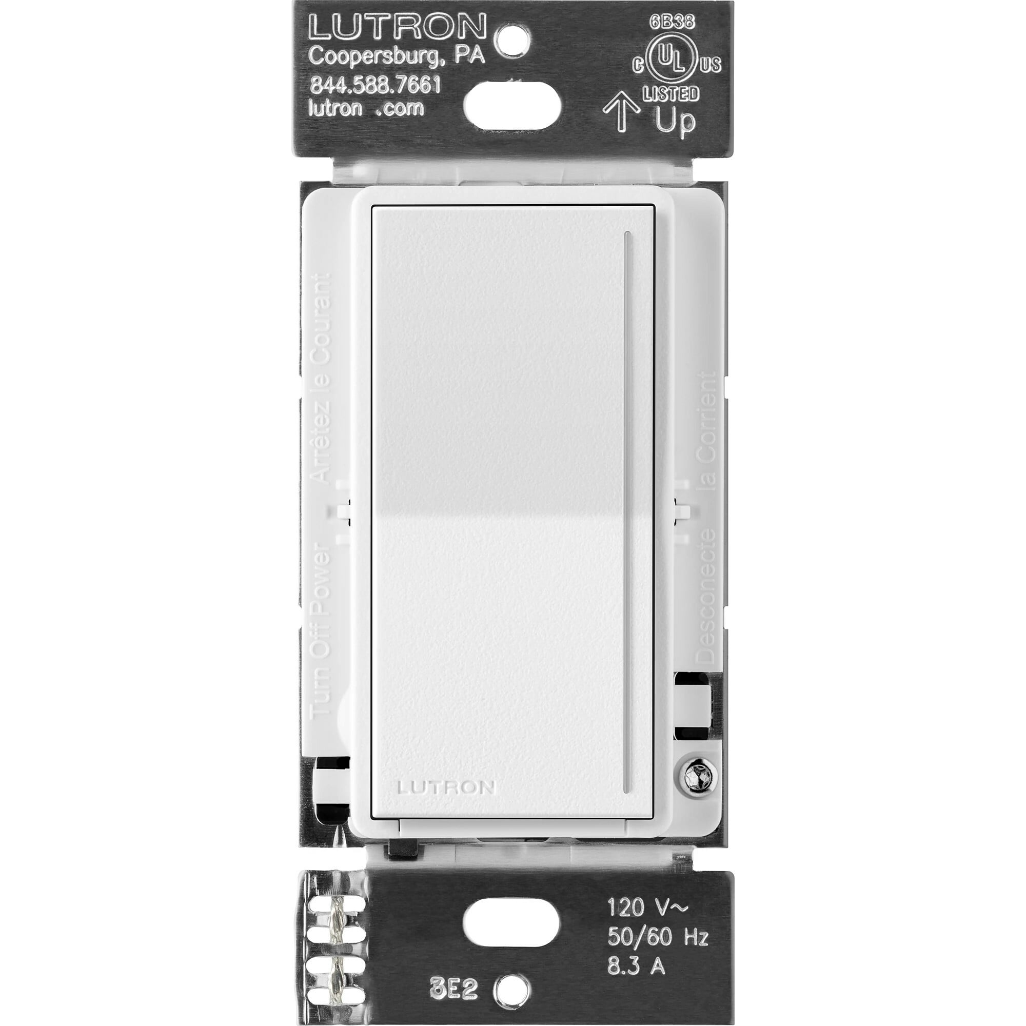 ST-RD-SW Sunnata Companion Dimmer Switch for Sunnata PRO LED+ Touch Dimmer, Multi-Location Dimming, Snow