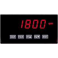DP5D0010 DC Powered Universal DC Input Meter, +/-200 mV to 300 V DC/200 uA to 2 A Measuring, 3.8 in L x 4.1 in W x 1.95 in H, Flame Resistant Case, 0.03 to 0.05 % Accuracy, LED Display