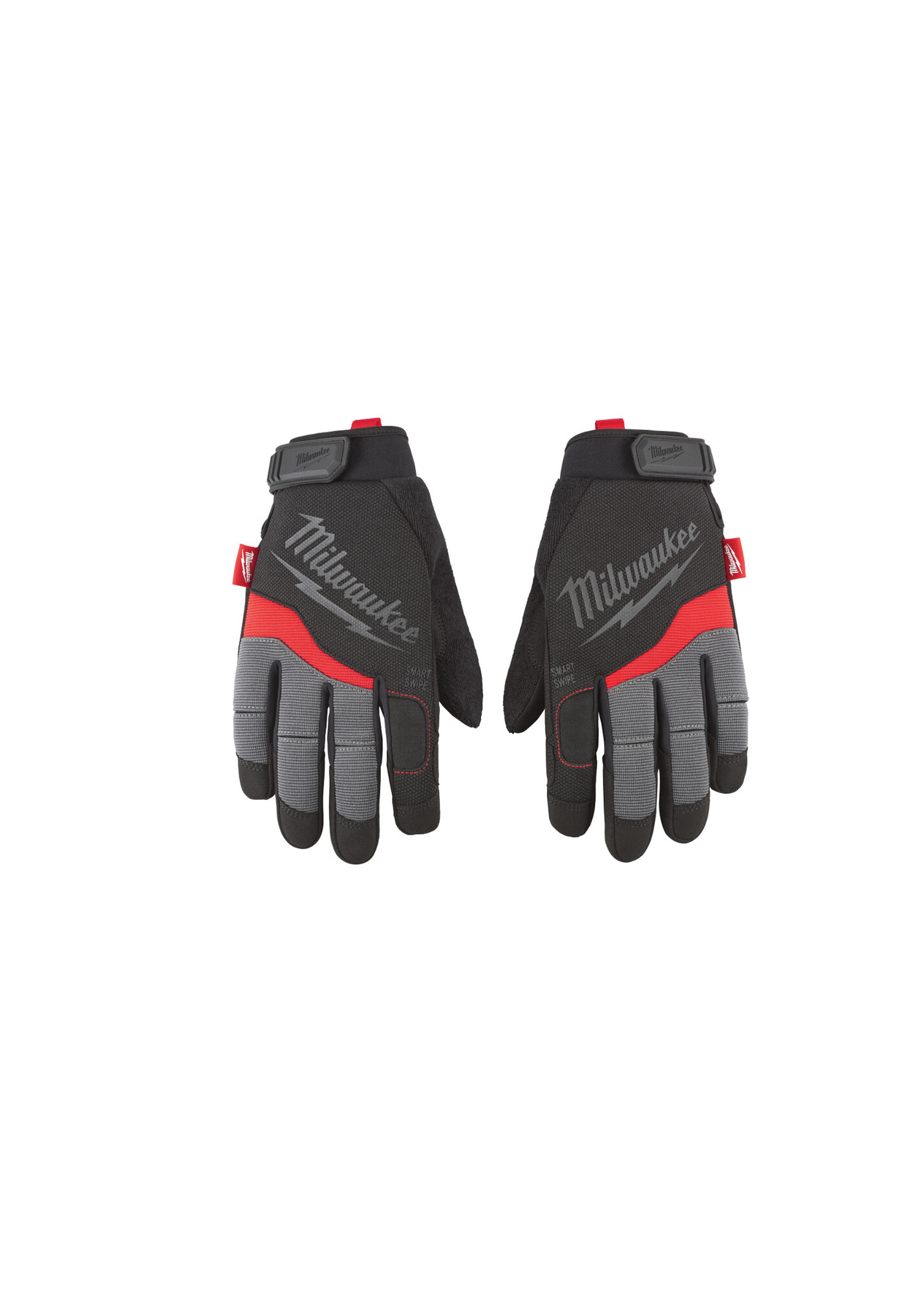 48-22-8723 General Purpose Gloves, Work, XL, Synthetic Leather, Black/Red, Breathable Lining