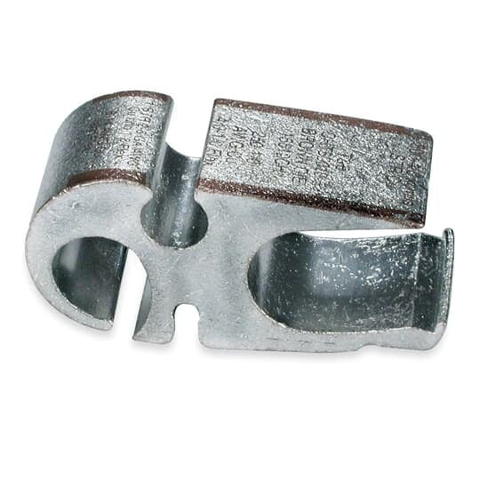 CHT50010-5 Color-Keyed Compression H-Tap Connector, H Shape, 4/0 AWG to 500 kcmil, 4/0 to 350 kcmil Main/Run, 1/0 to 4/0 AWG Tap, Copper
