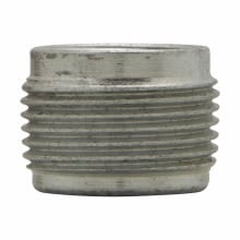 RE107 Threaded Throat Reducer, 4 x 2-1/2 in, For Use With Rigid/IMC Conduit, Feraloy Iron Alloy, Aluminum Acrylic Painted/Electro-Galvanized