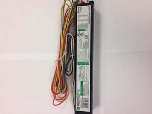 GE232-MVPS-N Electronic Ballast, 32 W Lamp, 120 to 277 V AC, Programmed/Rapid, 0.88 Ballast Factor