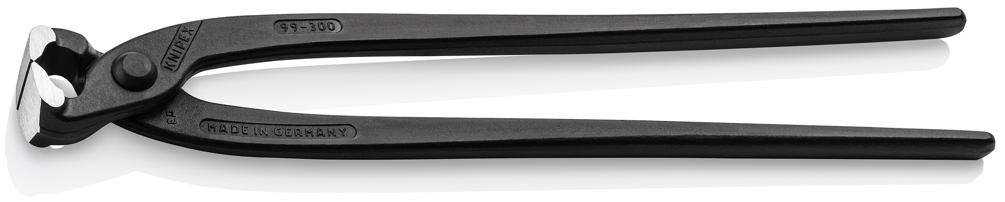Concreters' Nippers, 12 in., Bare Handles, Polished