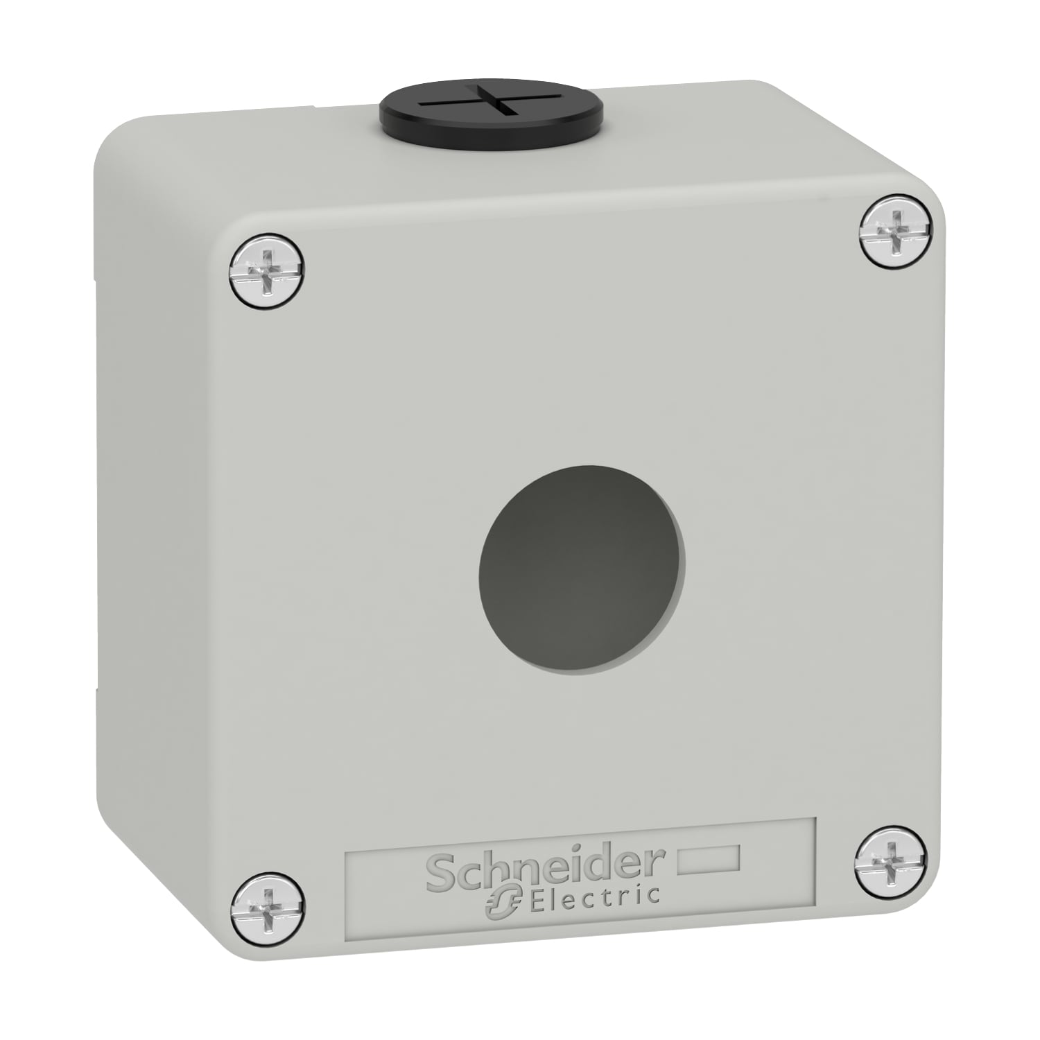 XAPD1201 Empty Control Station, -25 to 70 deg C, Zinc, Gray