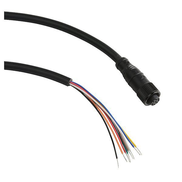 M12 Quick Connect Cable, 8-Pole, 10M, Female