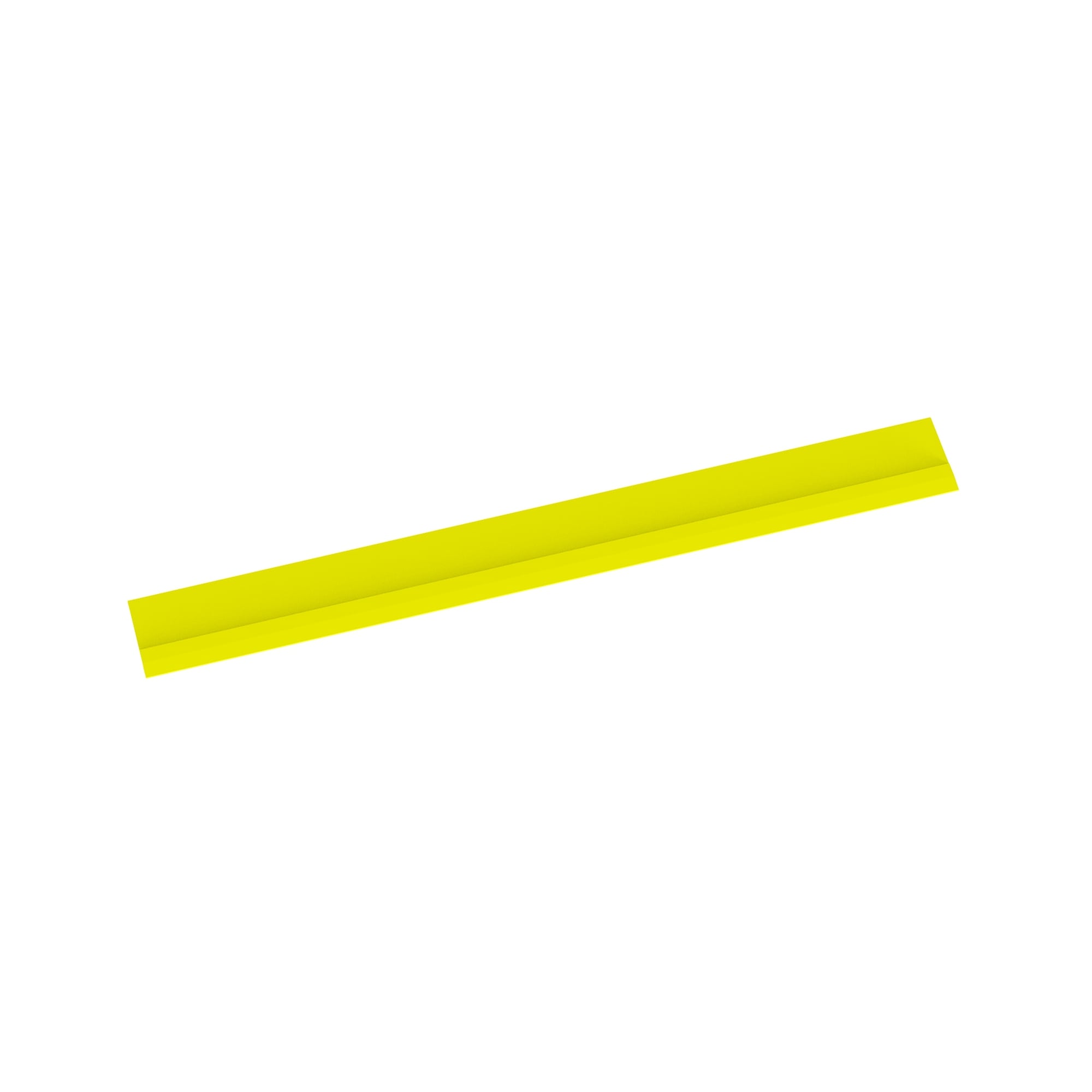 FRHC12YL6 FiberRunner Hinged Cover, 6 in L x 13.63 in W x 1.47 in H, PVC, Yellow