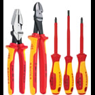 5 Pc Pliers and Screwdriver Tool Set-1000V Insulated, Multi-Component