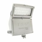 Eaton Crouse-Hinds series Champ WPMV LED wall pack, 0.09A, Cool white, Dimmable driver, 3/4" entry, 70W equiv, 50/60 Hz, Tempered glass lens, 3000 lumens, 111 lm/W, Die cast alum, Yoke mount, 7x6 distribution, 120-277 Vac, 125-250 Vdc, 30W