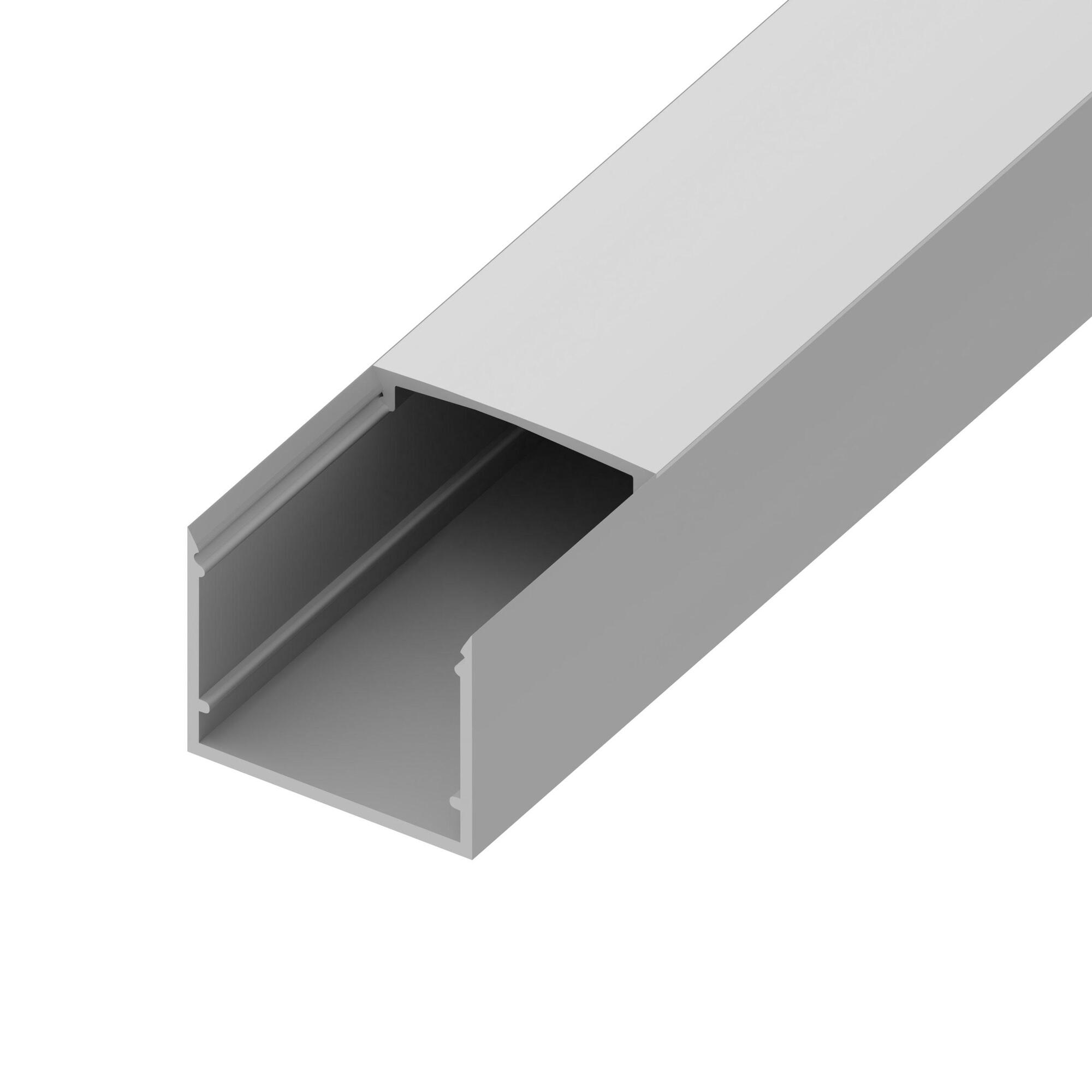 Channel Bundle, CANAL, 96 in., Opal Cover, 2 open end caps, 2 closed end caps, 4 mounting clips