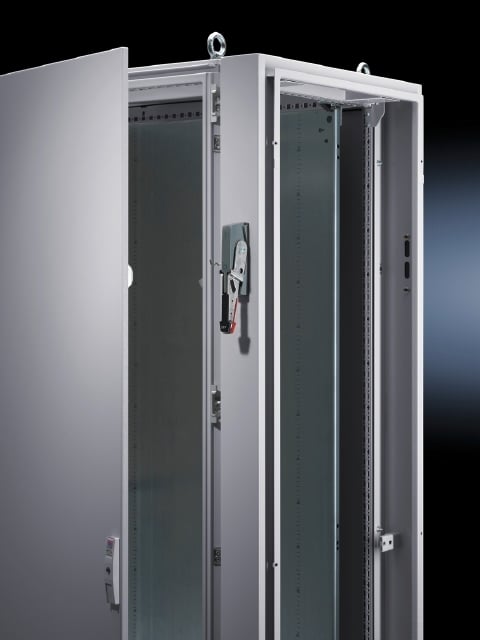 8996500 TS 8 1-Door Enclosure, 1000 mm W x 600 mm D x 2000 mm H, NEMA 12, Carbon Steel