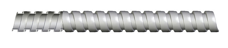 460042 Type DSL All Purpose Non-Jacketed Standard Flexible Metallic Conduit, 3/8 in Trade, 0.368 to 0.388 in ID x 0.478 to 0.498 in OD, 200 ft Coil L, Steel