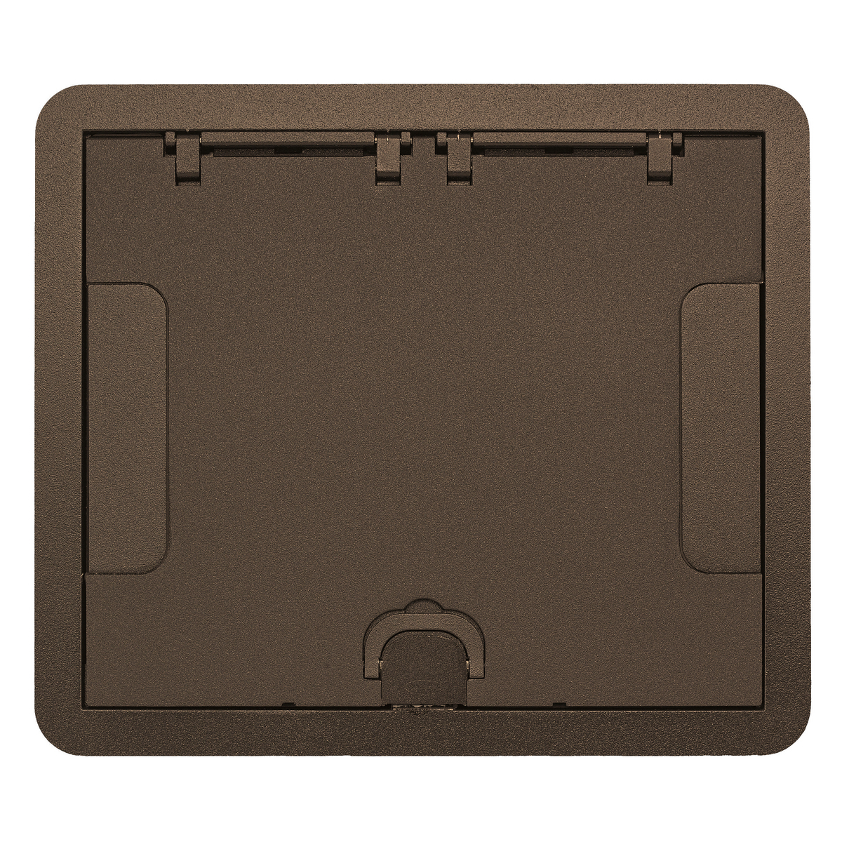 610GCCVRBRZ Recessed Surface Style Standard Floor Box Cover, 11-1/2 in L x 10 in W, Cast Aluminum