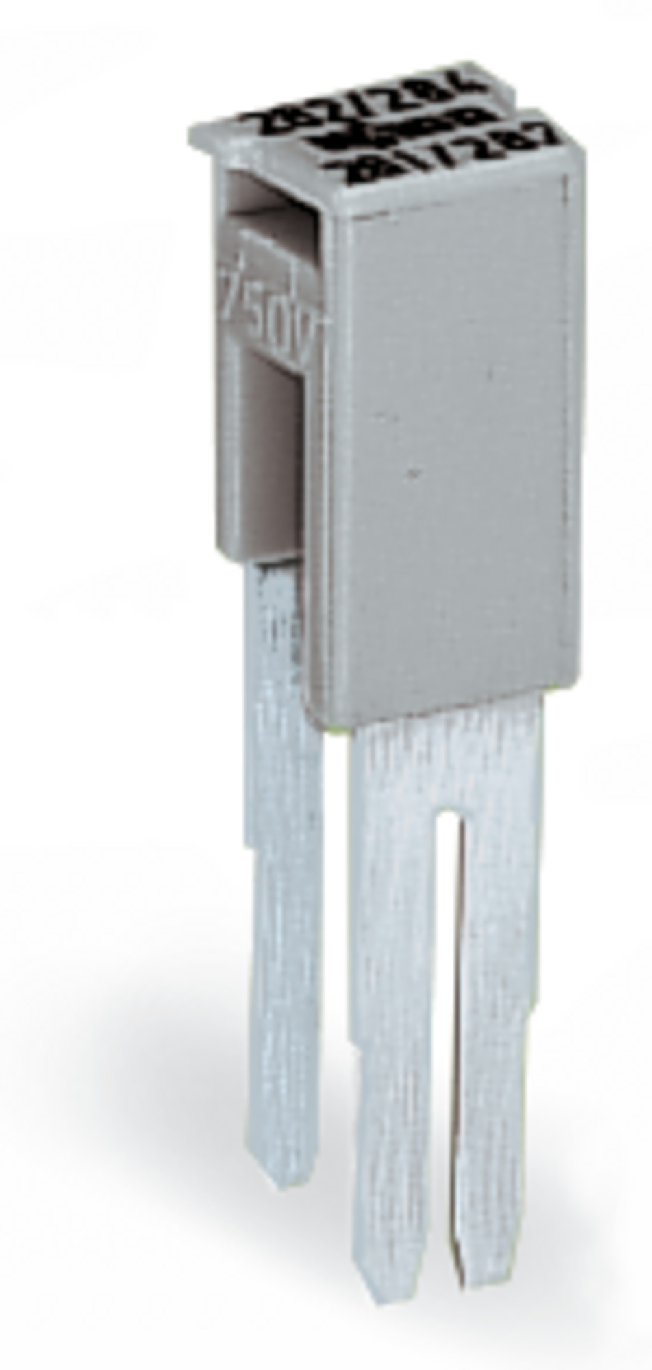 284-413 Insulated Step-down Jumper, Polyamide 6.6, 0.354 in H x 0.276 in W