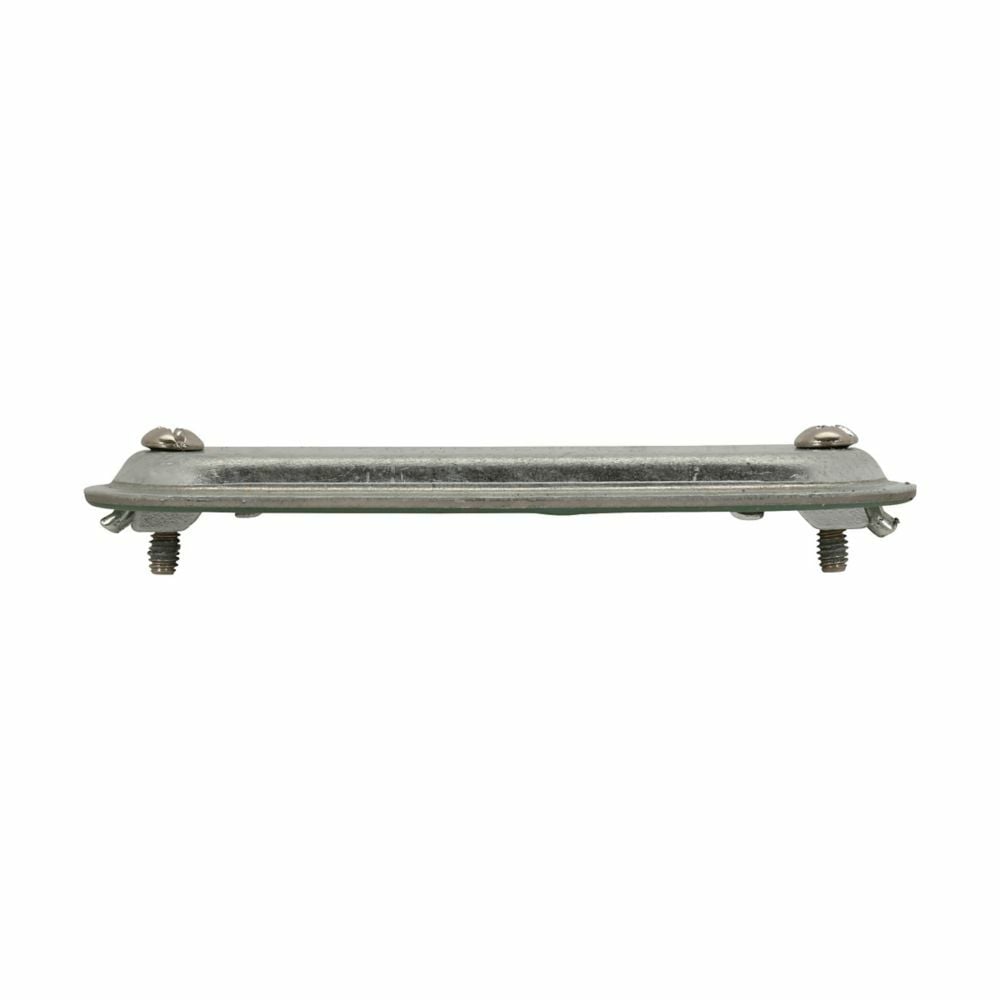 470G Condulet Form 7 Wedgenut Cover With Neoprene Integral Gasket, 1-1/4 in Hub, For Use With Condulet Rigid Conduit Bodies, Sheet Steel, Electro-Galvanized/Aluminum Acrylic Painted