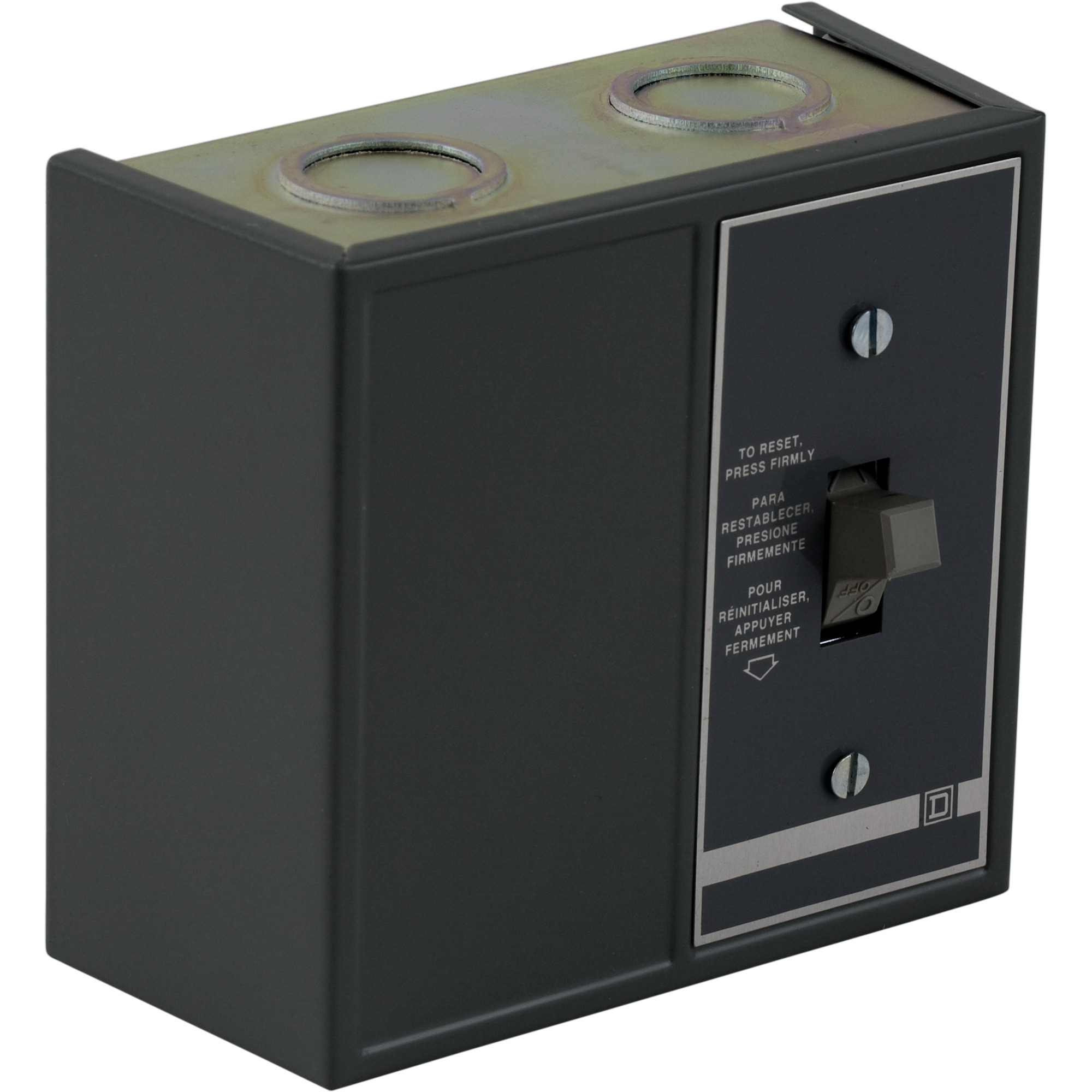2510FG22P Type F Starter, 2 Poles, NEMA 1 Enclosure